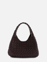 Small Campana Bag,BOTTEGA VENETA,DARK BAROLO,Image 2