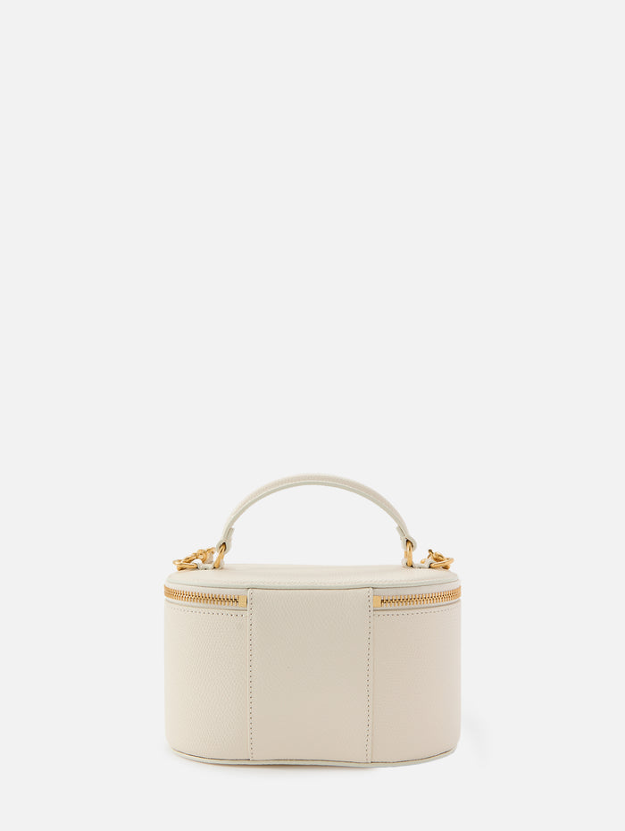 V Logo Vanity Case,VALENTINO GARAVANI,LIGHT IVORY,Image 1