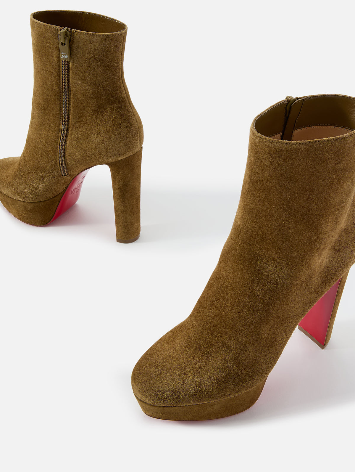 Loo Platform Bootie 130mm,CHRISTIAN LOUBOUTIN,BRONZO,Image 2