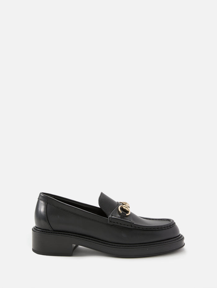 Horsebit Loafer,GUCCI,BLACK,Image 1