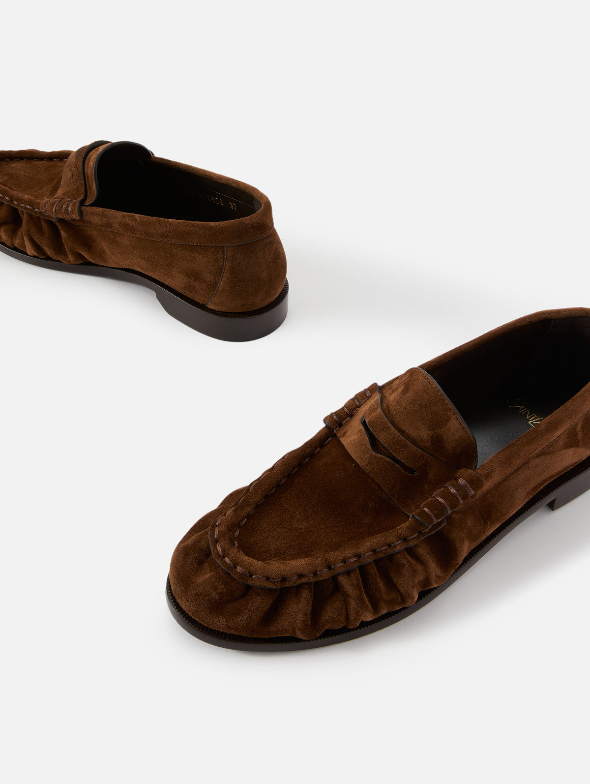Le Loafer,SAINT LAURENT,DARK HAVANA,Image 2
