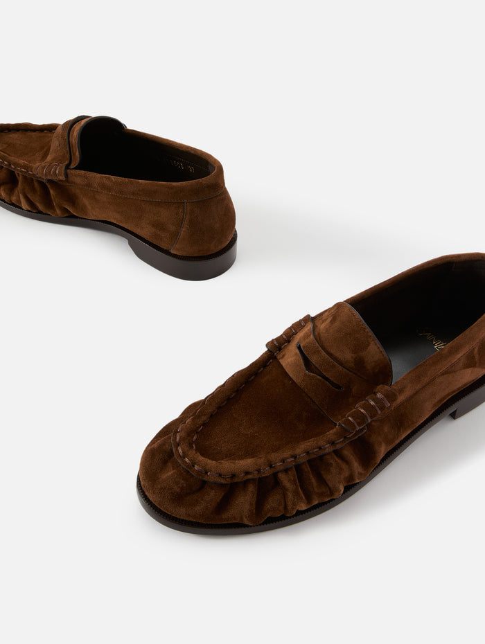 Le Loafer,SAINT LAURENT,DARK HAVANA,Image 1
