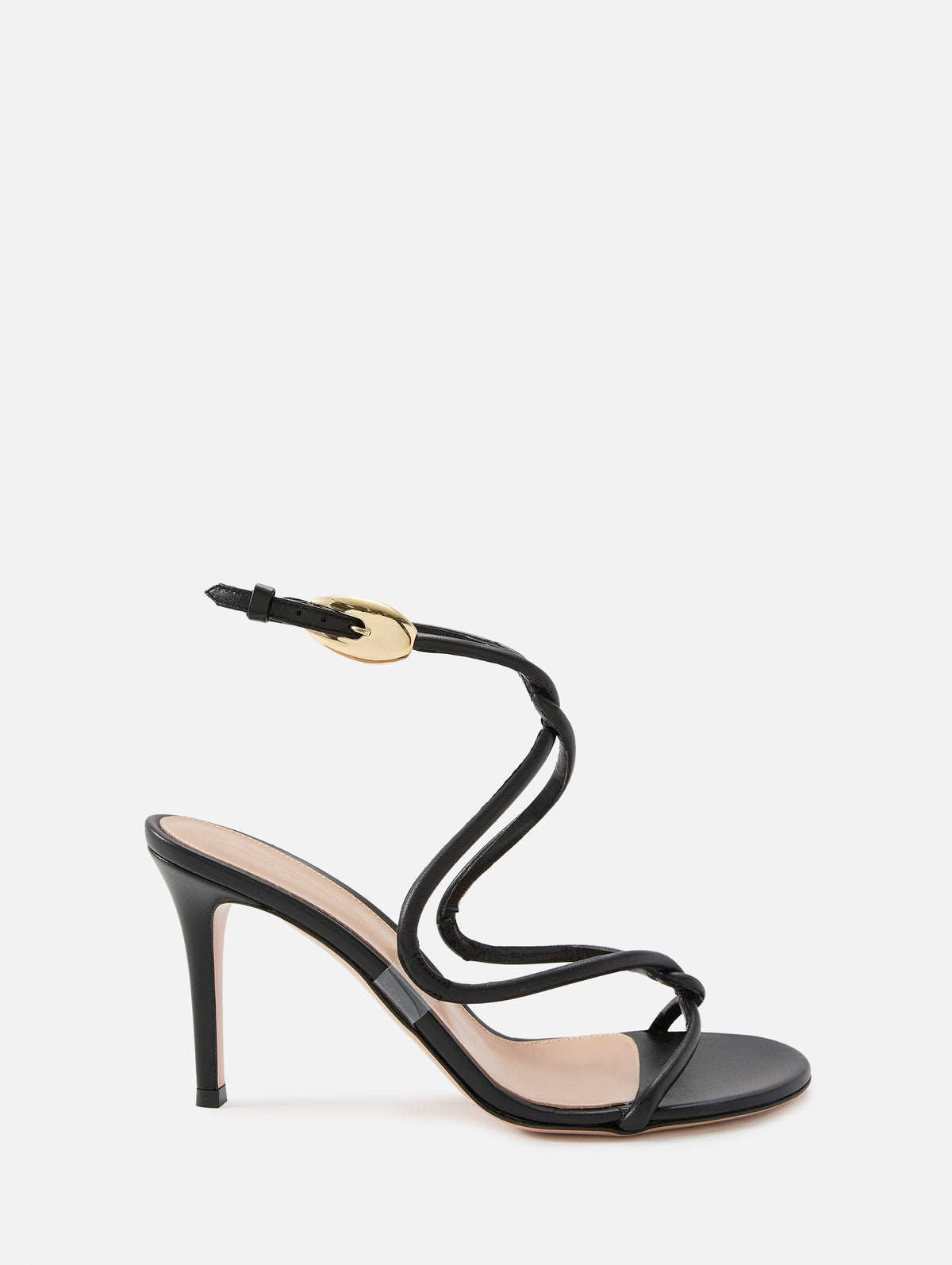 Black Mamba Strappy Sandal 85mm,GIANVITO ROSSI,BLACK,Image 1