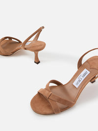 Elsy Heel 70mm,JIMMY CHOO,TOFFEE,Image 2