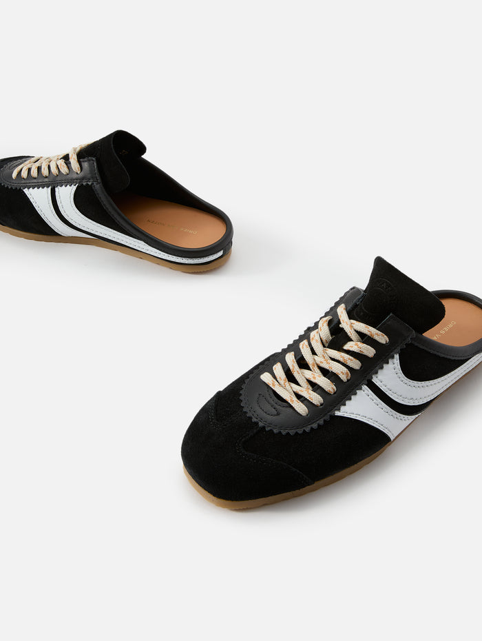 Sneaker Slide,DRIES VAN NOTEN,BLACK/WHITE,Image 1
