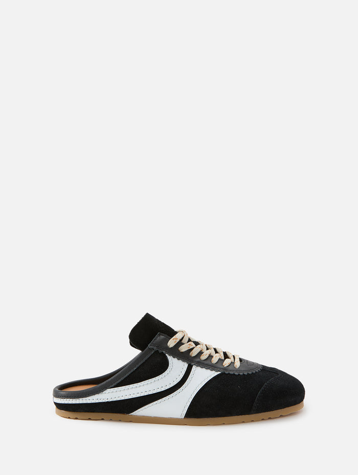 Sneaker Slide,DRIES VAN NOTEN,BLACK/WHITE,Image 1