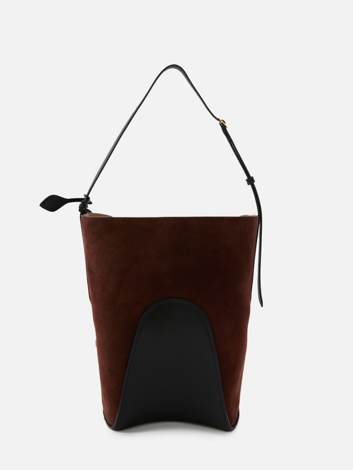 Small Bucket Bag,ALAIA,BRUN,Image 1
