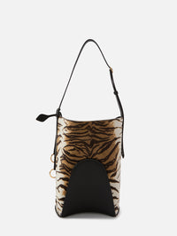 Small Bucket Bag,ALAIA,NATUREL,Image 2