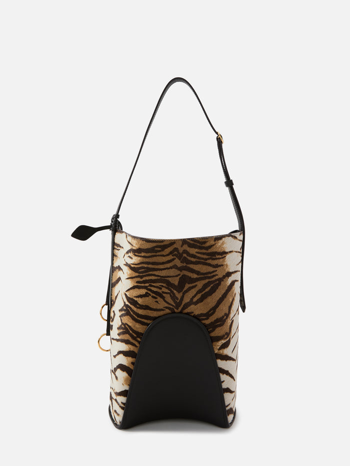 Small Bucket Bag,ALAIA,NATUREL,Image 1
