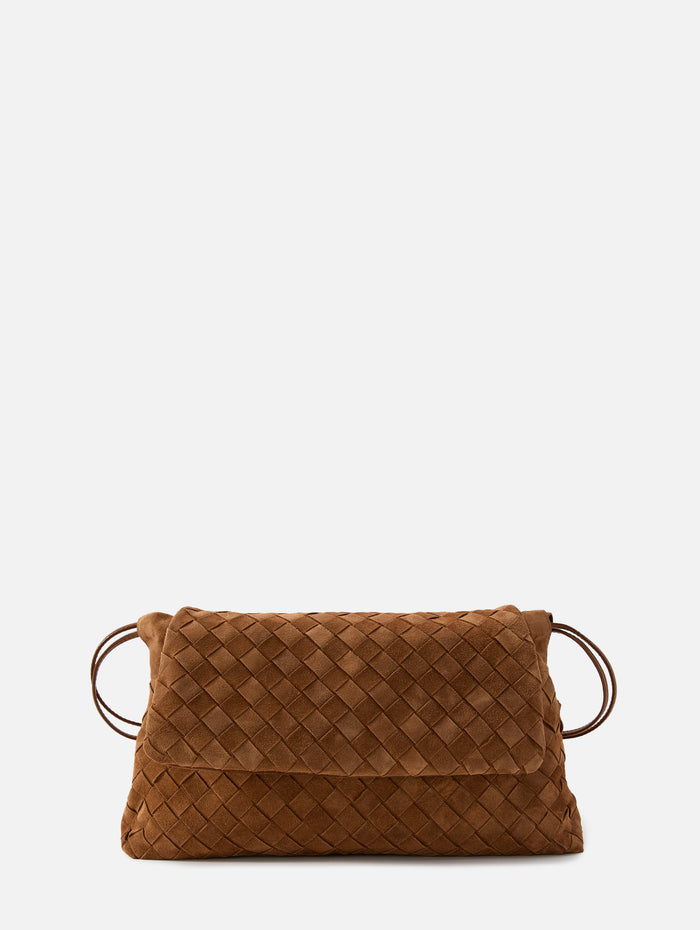 Giorno Dustbag,BOTTEGA VENETA,AMBER,Image 1