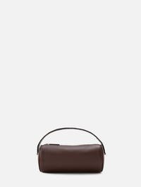 Round 90s Bag,THE ROW,DARK BROWN,Image 1