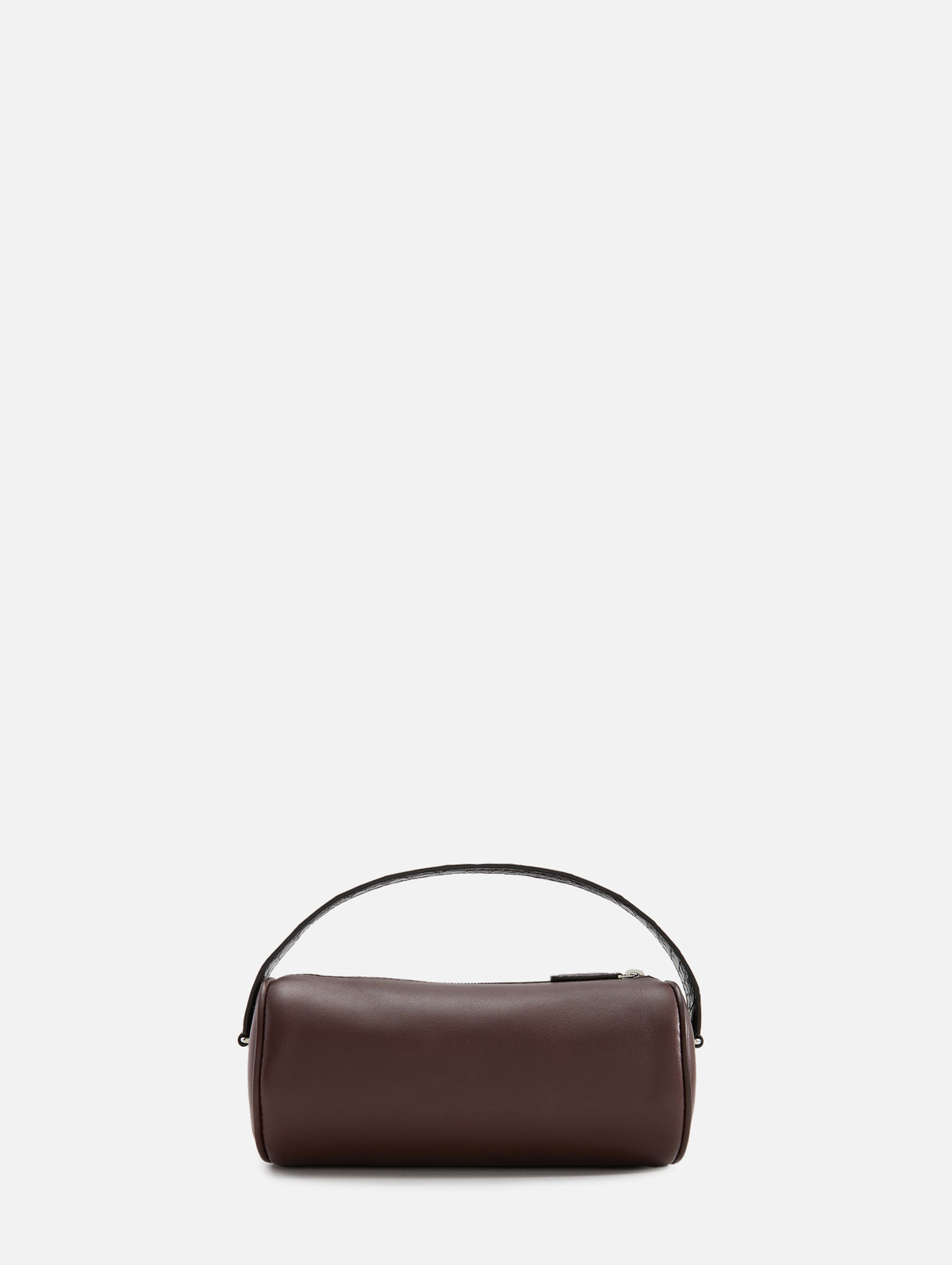 Round 90s Bag,THE ROW,DARK BROWN,Image 2