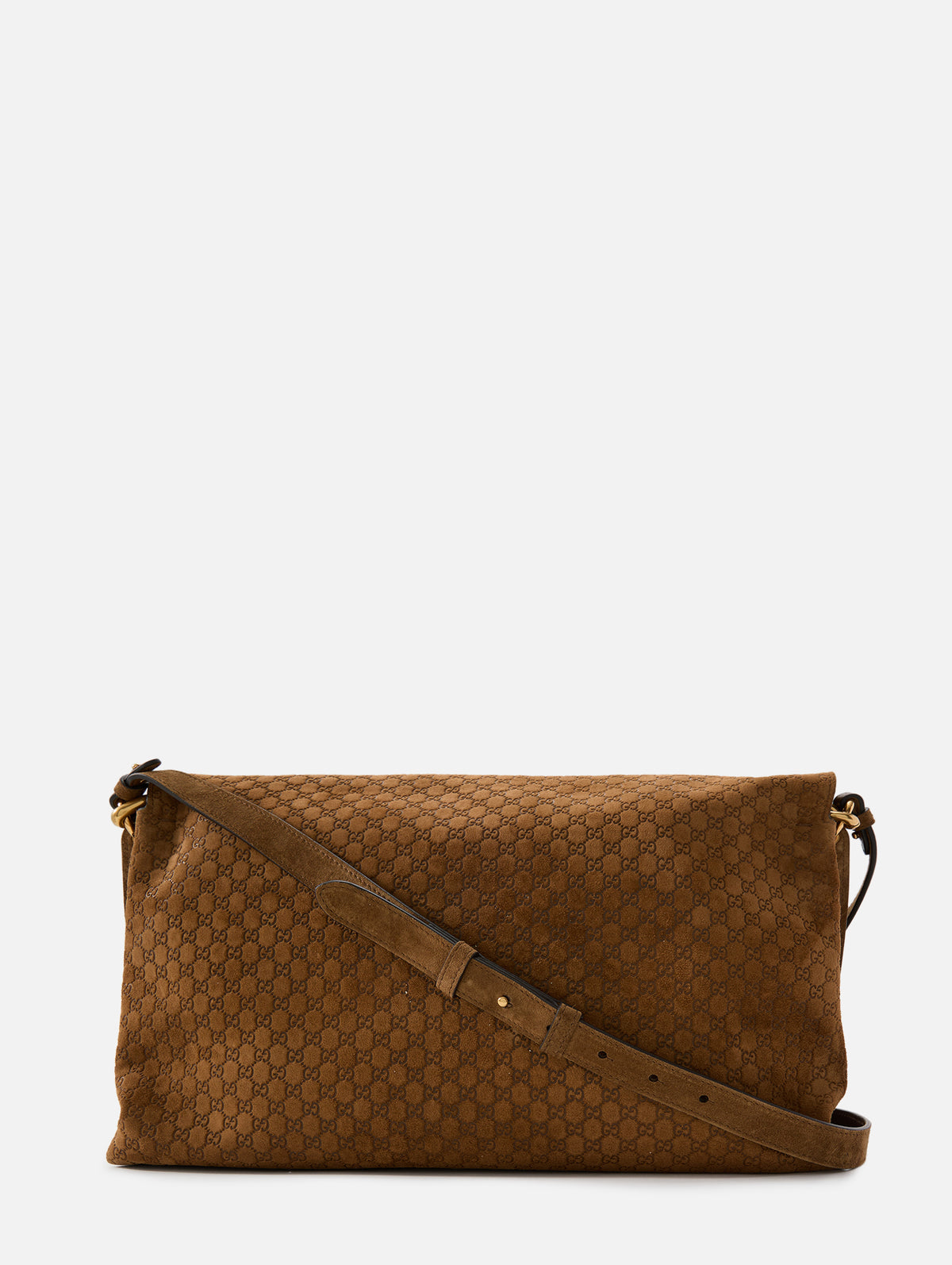 GG Chain Shoulder Bag,GUCCI,DARK BROWN,Image 2