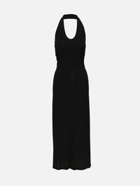Bridgette Halter Dress,KALLMEYER,BLACK,Image 1