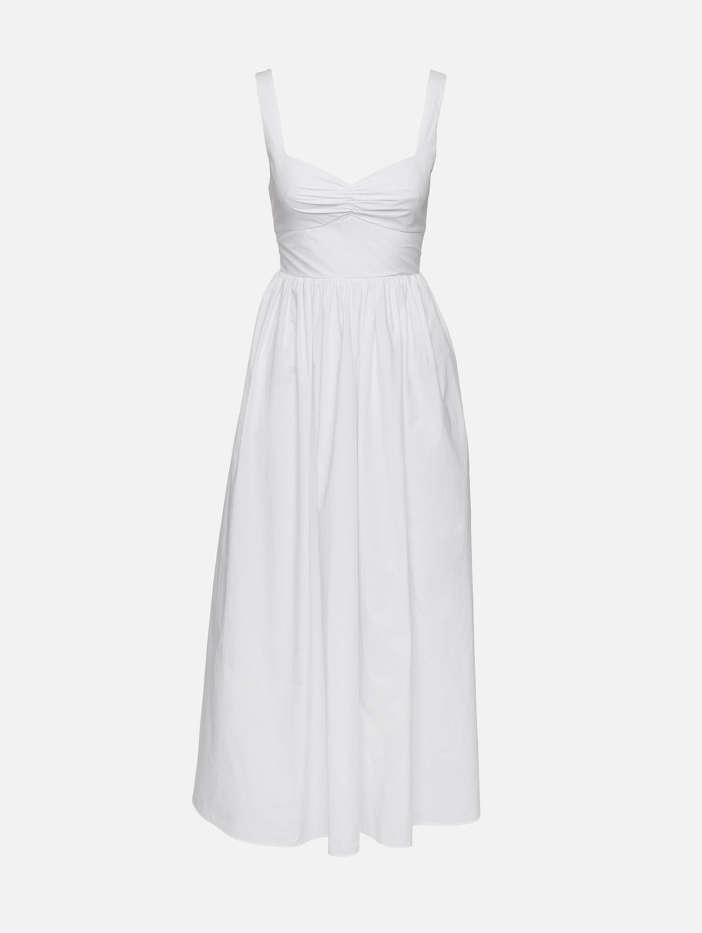 white midi dress casual Matteau | Bralette Midi Dress