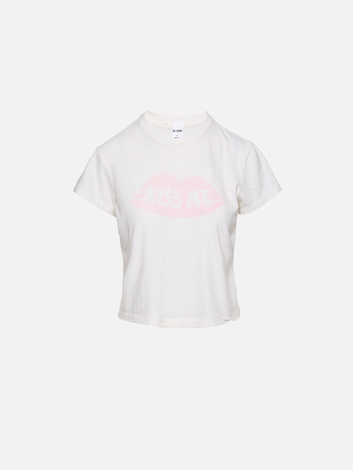 50s Boxy Tee,RE/DONE,VINTAGE WHITE,Image 1