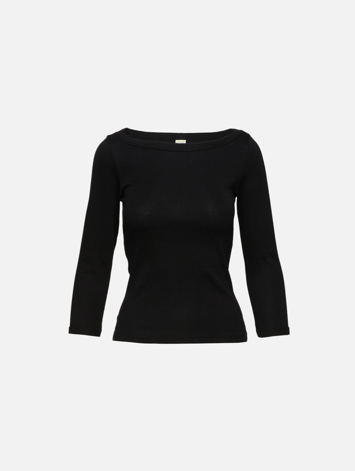 Steffi Tee,FLORE FLORE,BLACK,Image 1