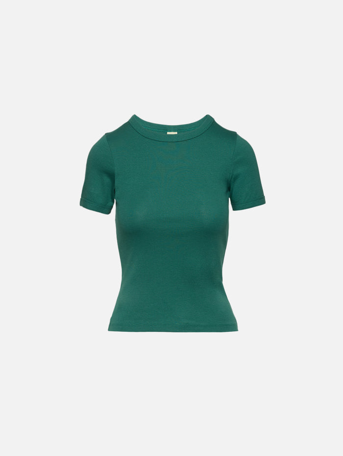 Car Tee,FLORE FLORE,EVERGREEN,Image 1