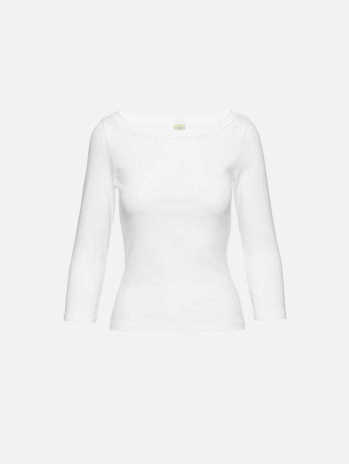 Steffi Tee,FLORE FLORE,WHITE,Image 1