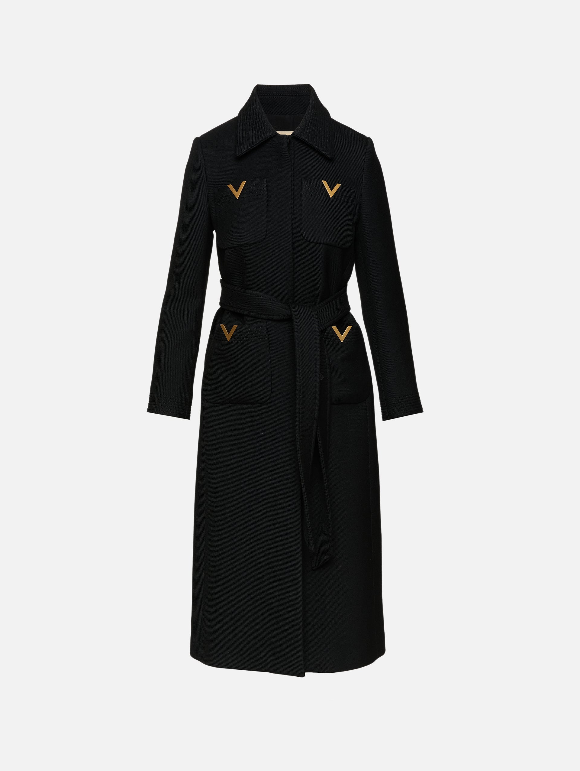 V Pocket Coat | VALENTINO GARAVANI | elysewalker