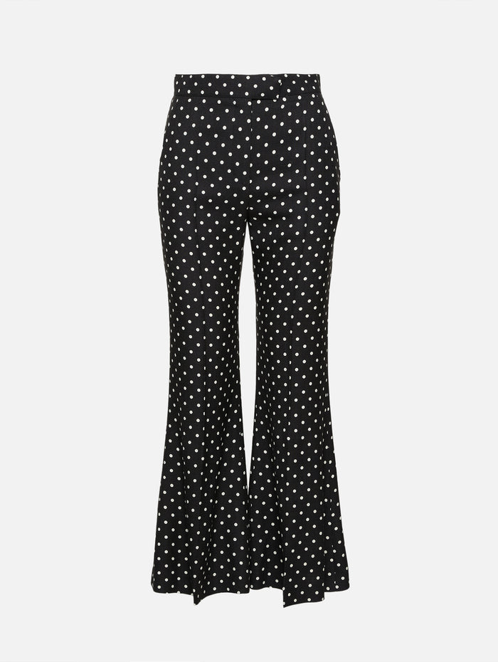 Polka Dot Pant,VALENTINO GARAVANI,NERO,Image 1