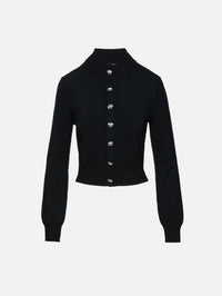 Aubrey Cardigan,BRANDON MAXWELL,BLACK,Image 1