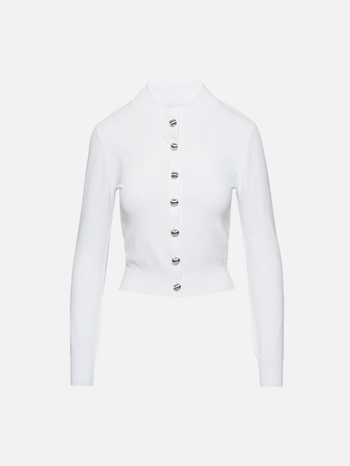 Aubrey Cardigan,BRANDON MAXWELL,OPTIC WHITE,Image 1