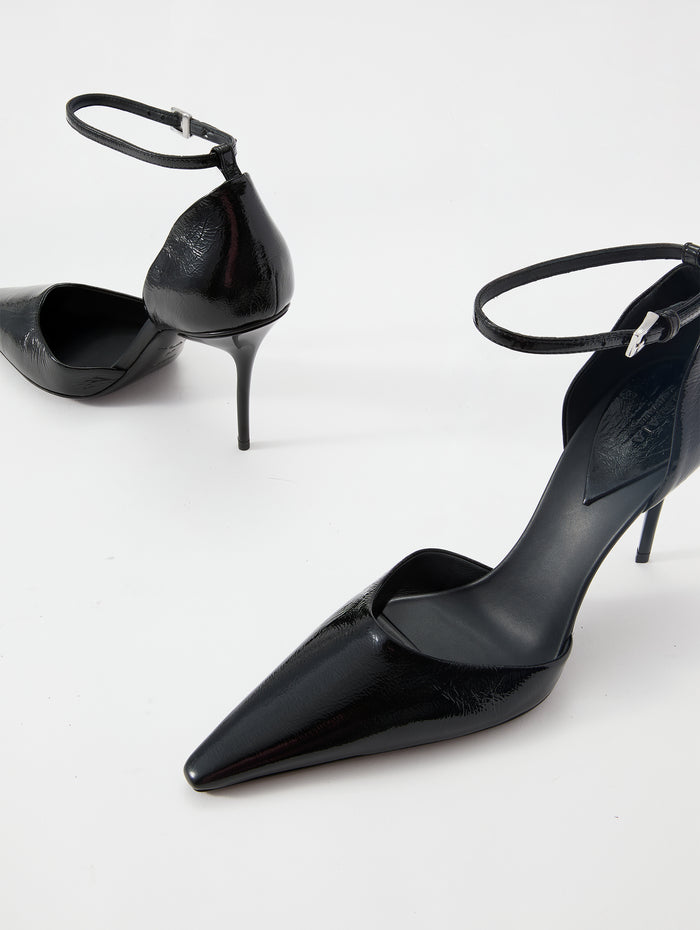 D'Orsay Heel 90mm,ALAIA,NOIR,Image 1