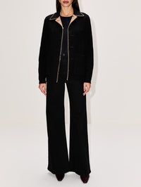 Ulu Chore Jacket,GABRIELA HEARST,CAMEL/BLACK,Image 4