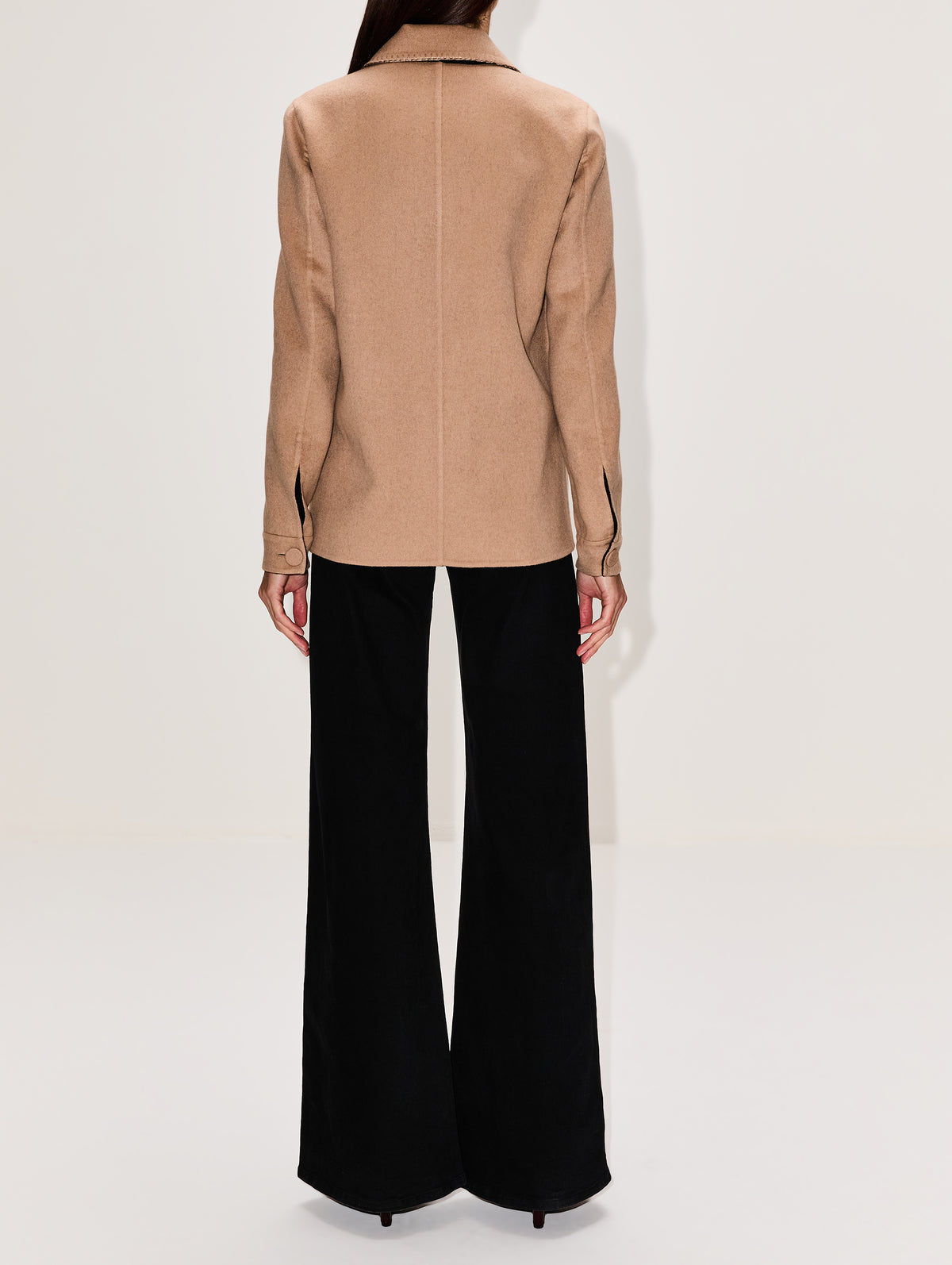 Ulu Chore Jacket,GABRIELA HEARST,CAMEL/BLACK,Image 3