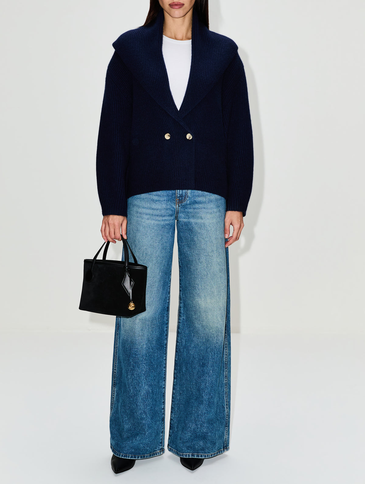 Micro Sprout Tote,LIFFNER,BLACK,Image 2