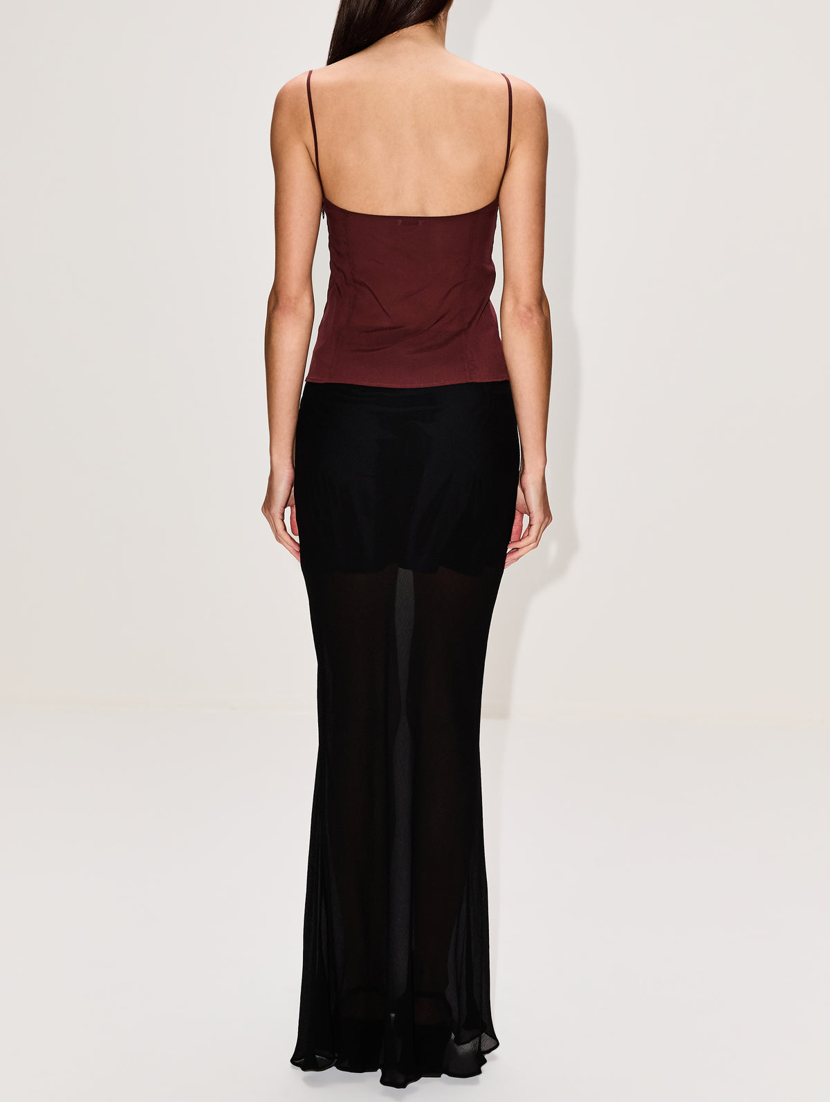 Mylen Skirt,AYA MUSE,BLACK,Image 4