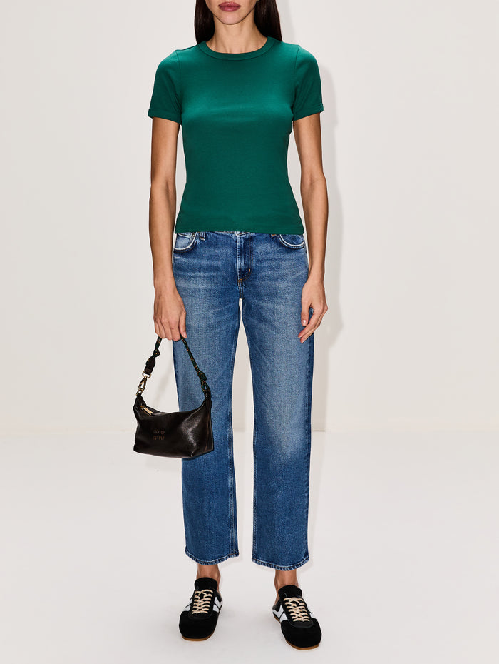 Car Tee,FLORE FLORE,EVERGREEN,Image 1