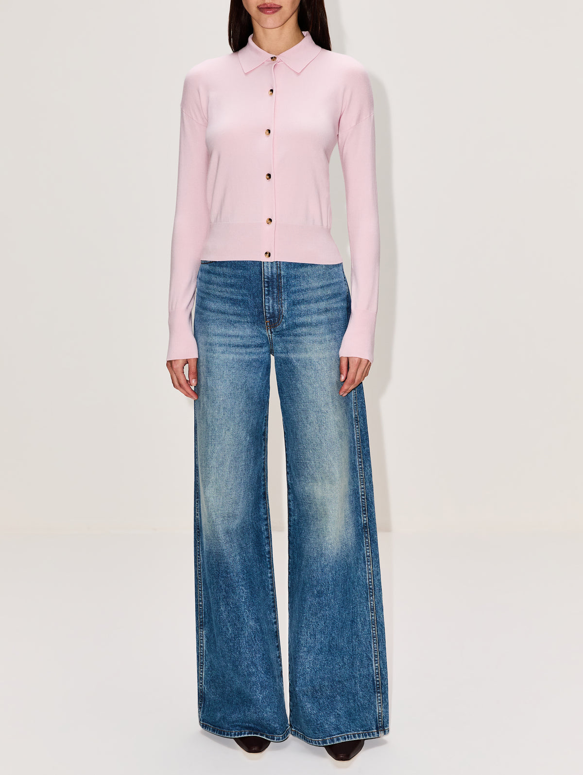 Cardigan,MAX MARA,PINK,Image 2