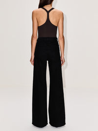 Raven Knit Tank,BRANDON MAXWELL,TRUFFLE,Image 3