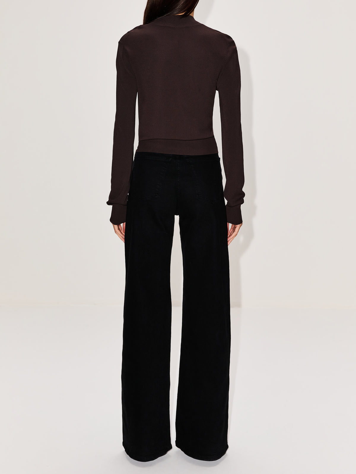 Aubrey Cardigan,BRANDON MAXWELL,TRUFFLE,Image 3