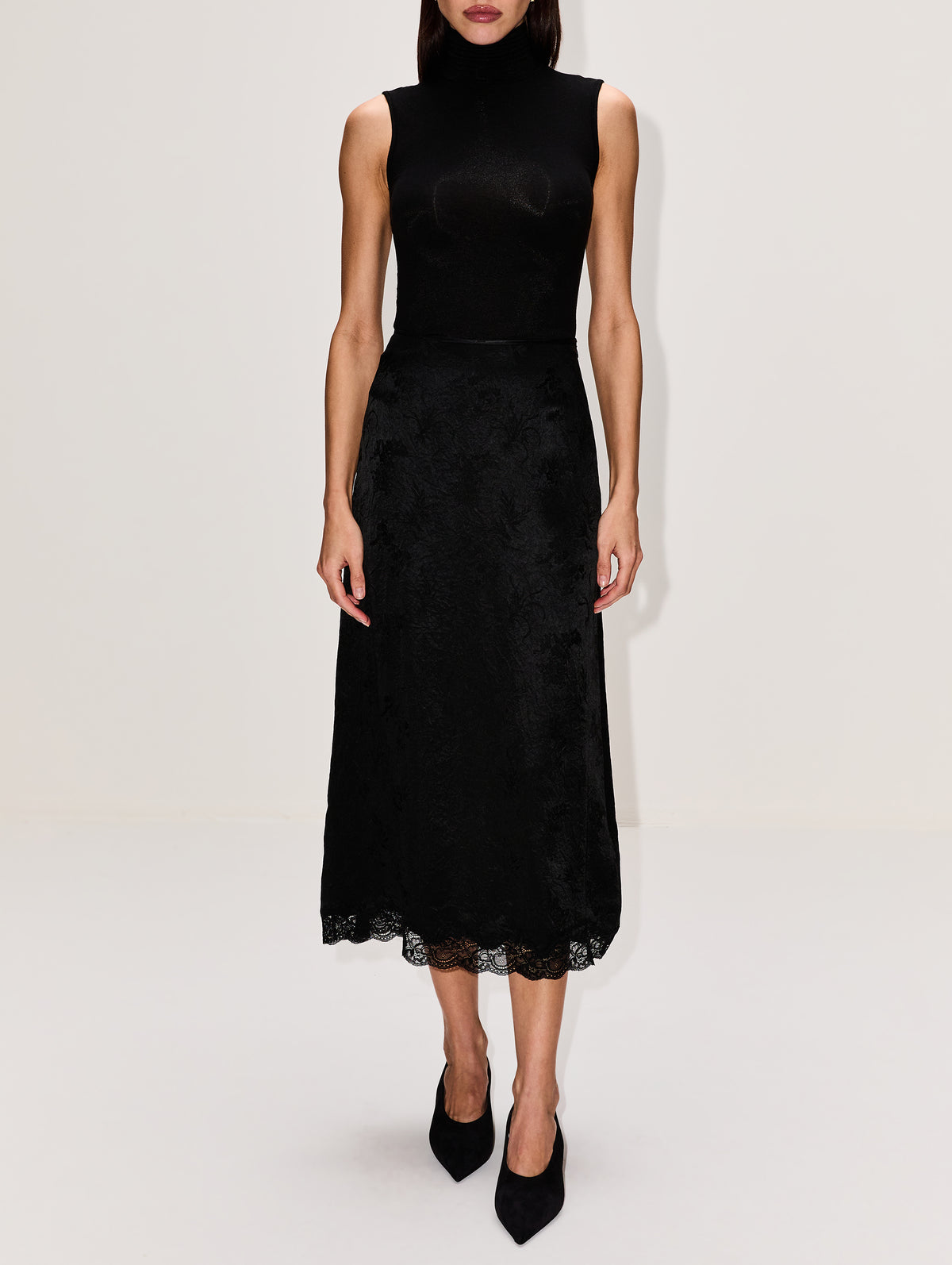 Geraldina Skirt,VANESSA BRUNO,NOIR,Image 2