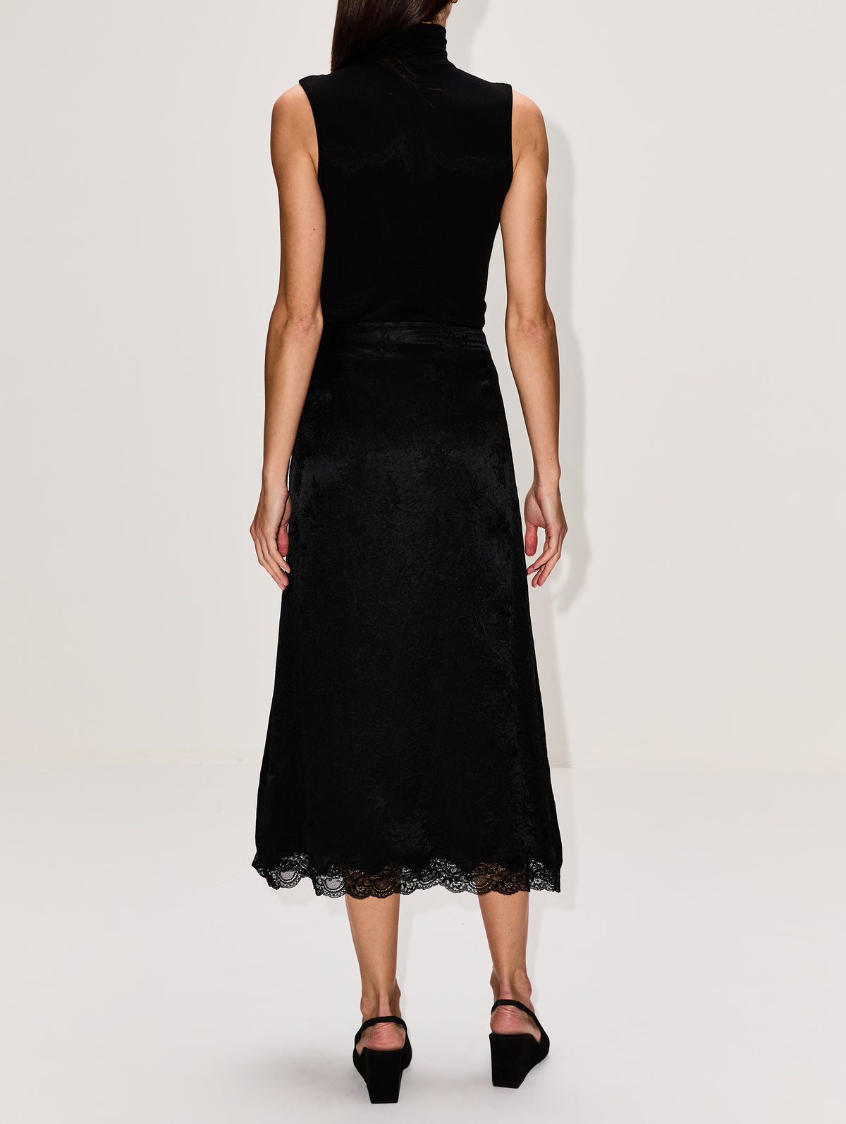 Geraldina Skirt,VANESSA BRUNO,NOIR,Image 4