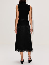 Geraldina Skirt,VANESSA BRUNO,NOIR,Image 4