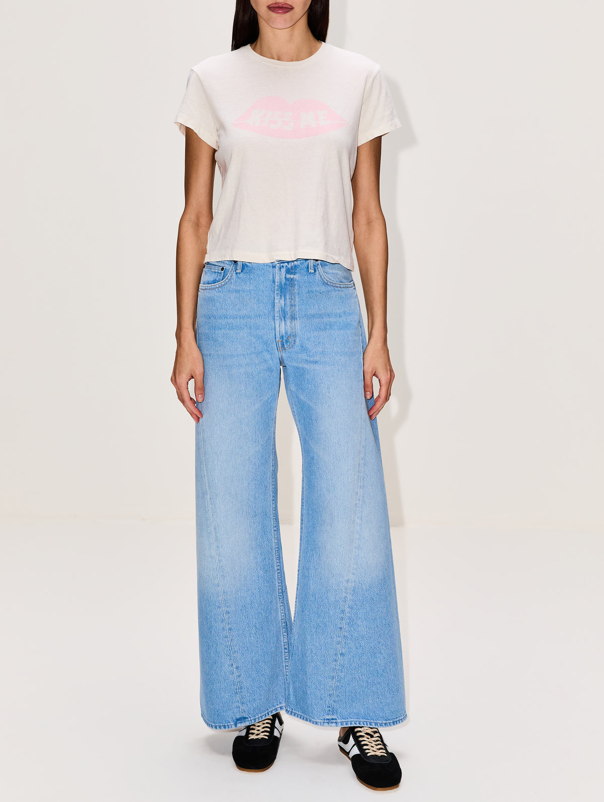 Lemon Twist Sneak Jean,MOTHER,MUNCHIES,Image 2