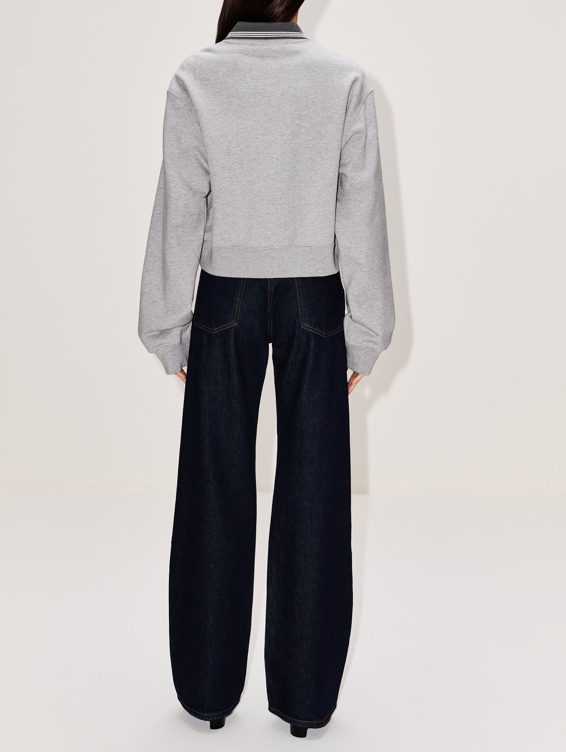 Melange Sweatshirt | MIU MIU | elysewalker