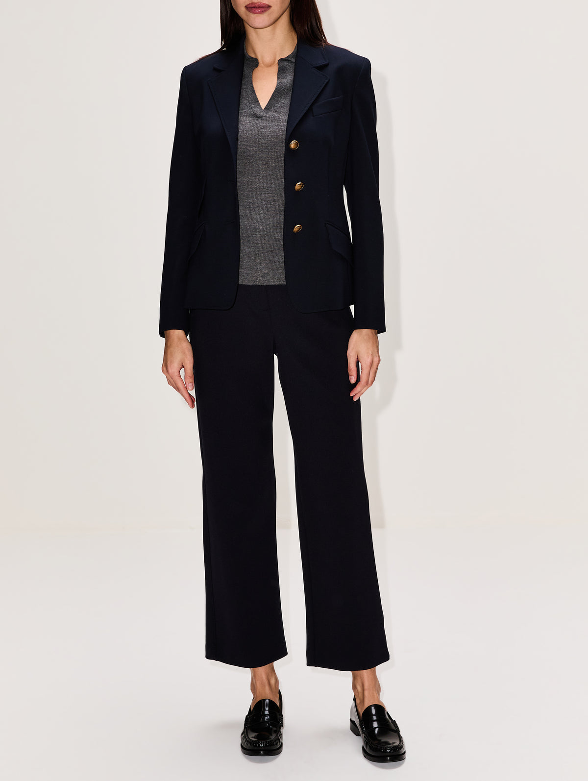 Blazer Jacket,MAX MARA,ULTRAMARINE,Image 2
