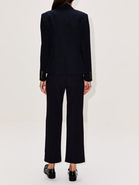 Blazer Jacket,MAX MARA,ULTRAMARINE,Image 3