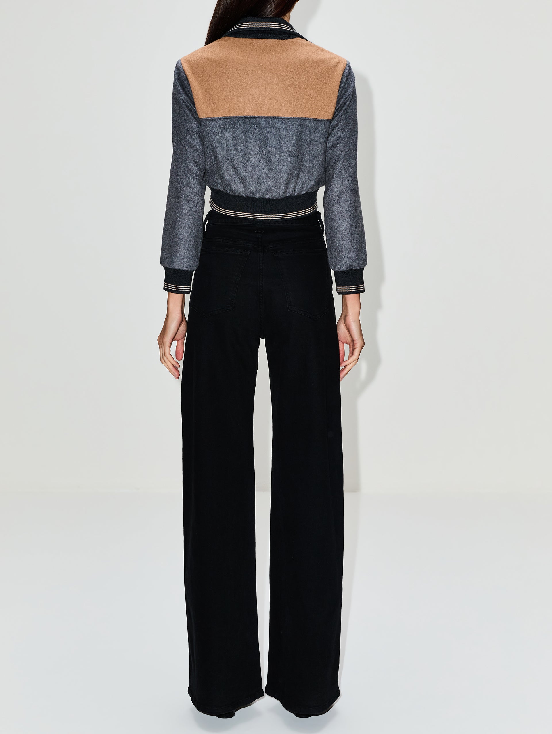 Two Tone Jacket | MIU MIU | elysewalker