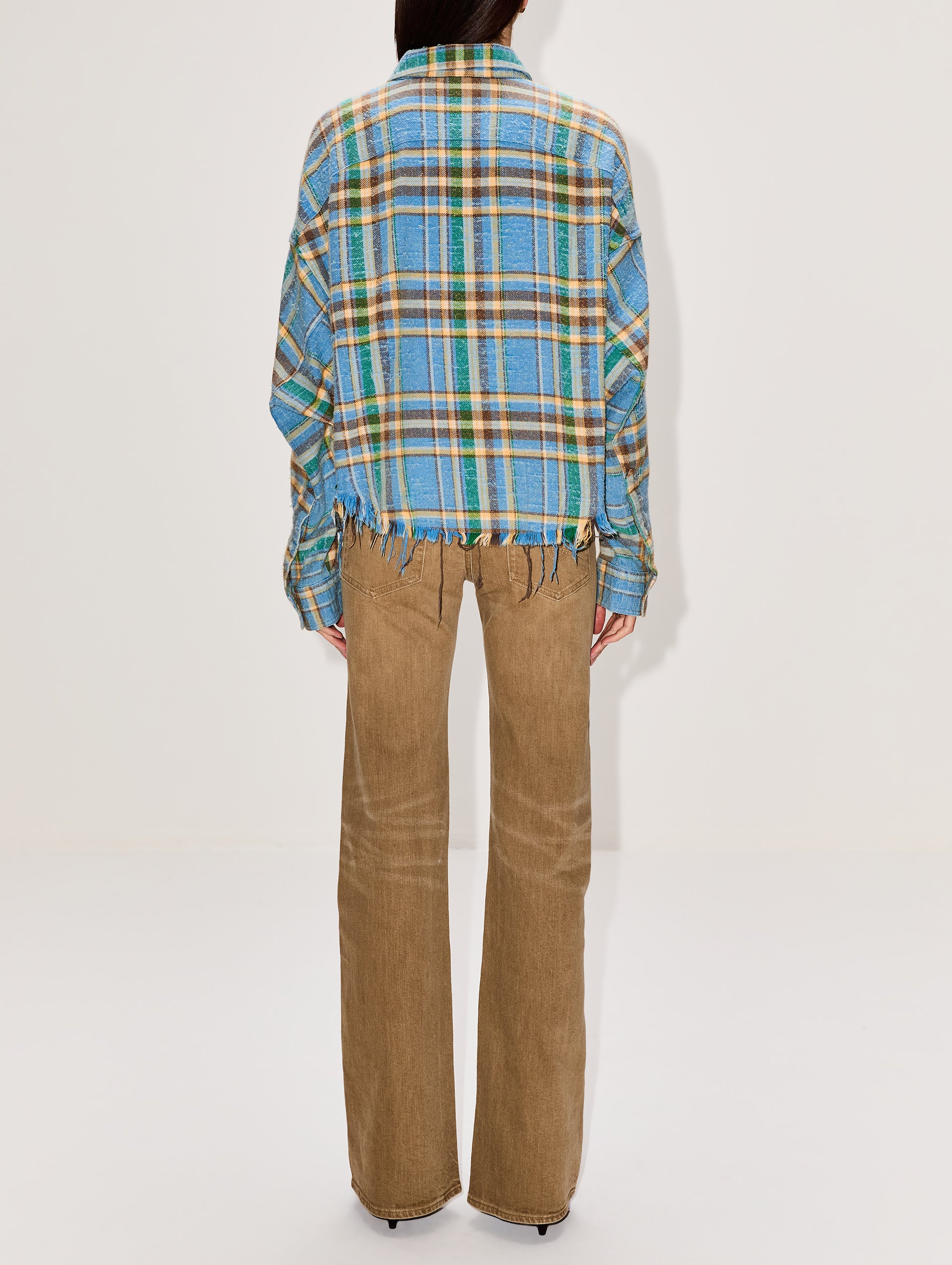 Cropped Work Shirt | R13 | elysewalker