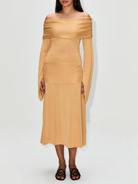 Rylin Skirt,AYA MUSE,SAFFRON,Image 2