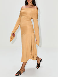 Rylin Skirt,AYA MUSE,SAFFRON,Image 3