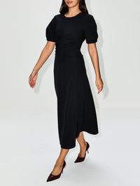 Noemi Dress,LA LIGNE,BLACK,Image 3