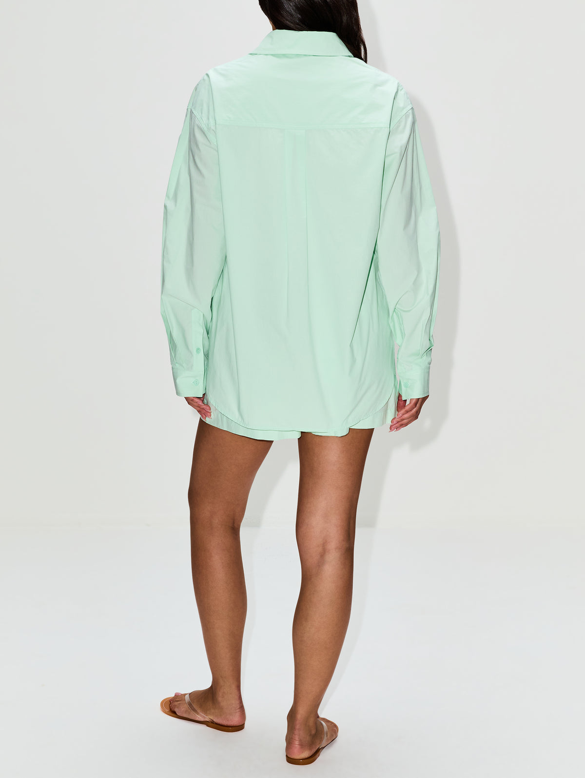 Relaxed Shirt,MATTEAU,MINT,Image 3