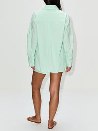 Relaxed Shirt,MATTEAU,MINT,Image 3